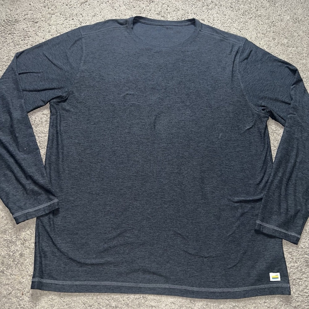 Vuori Long Sleeve Strato Tech Tee T Shirt Men XL V178